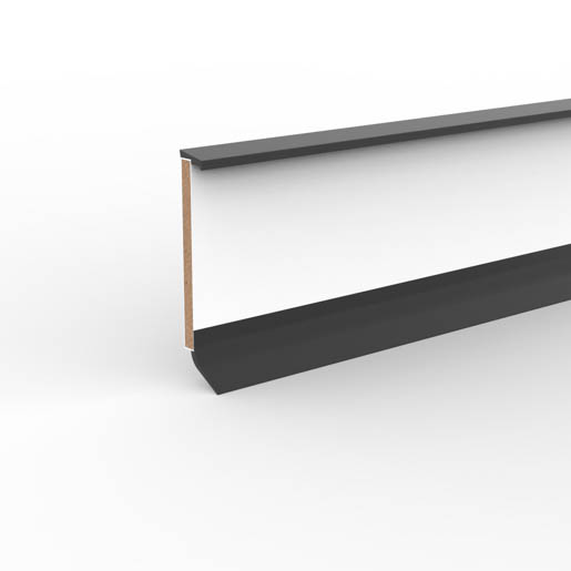 Döllken C60 1209 anthrazit 5,15mt Kernsockelleiste Color